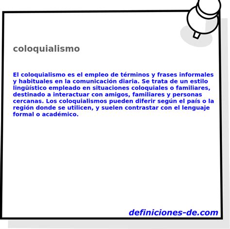 O Que Significa Coloquialismo - 5