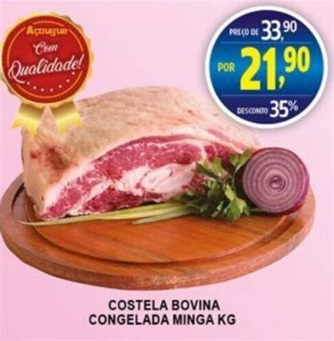 Costela Bovina Congelada Minga Kg Oferta Na Federzoni Supermercados