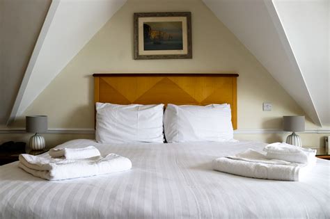 Bed in room of the Grand Hotel, Swanage – Swanage.co.uk