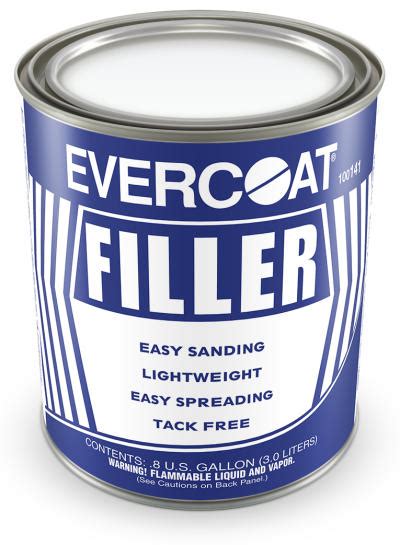 100141 Evercoat Filler Gallon Itw Evercoat