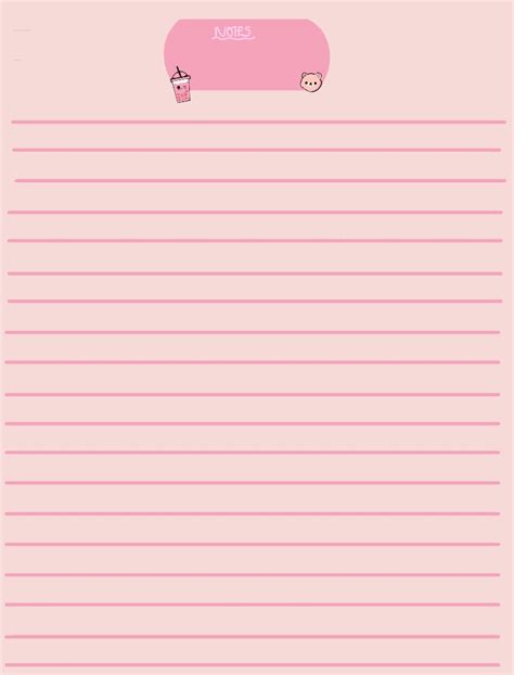 Aesthetic Pink Notes Notability Gallery