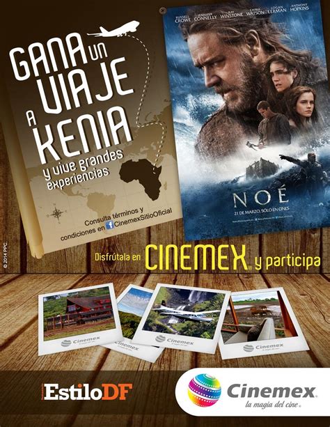 Cinemex On Twitter Gana Un Viaje A Kenia Disfruta No De