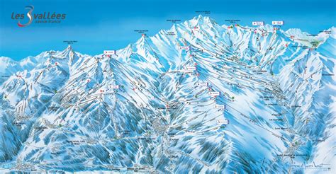 Mapa De Pistas Val Thorens Sensations Ski Travel