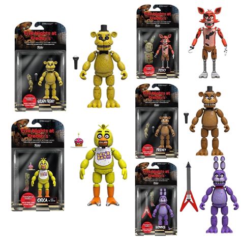 Five Nights At Freddy S Articulated Action Figure Toy Chica Bonnie Foxy