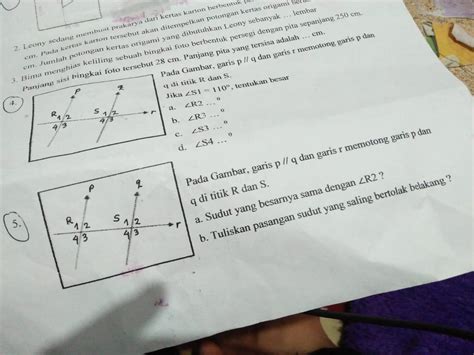 Mau Ulangin Tolong Matematika Anak SD Nomor 4 Dan 5 Pls Jangan