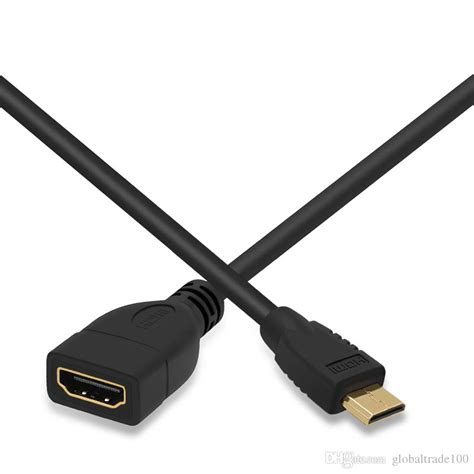 Cavo Adattatore MINI HDMI Maschio A HDMI Femmina 15 Cm Per Raspberry PI