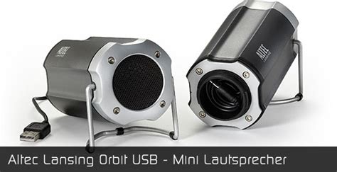 Media Mixture De Technik Test Altec Lansing Orbit Usb Mini