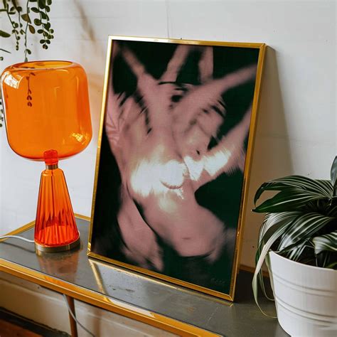 Sexy Naked Woman Poster Etsy