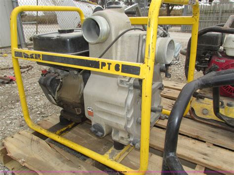 Wacker Pt3 Trash Pump In Lincoln Ne Item H1042 Sold Purple Wave