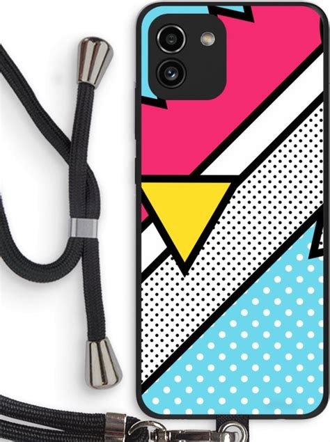 Case Company Samsung Galaxy A03 Hoesje Met Koord Pop Art 3