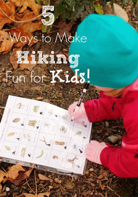 25 Outdoor Adventures For Kids