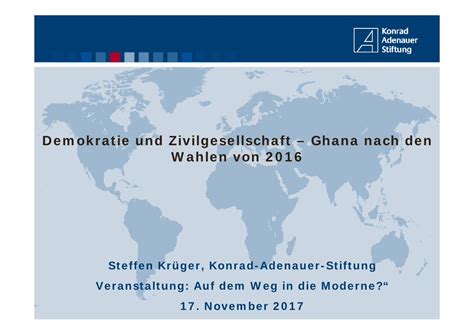 PDF Demokratie Und Zivilgesellschaft Ghana Nach Den Demokratie