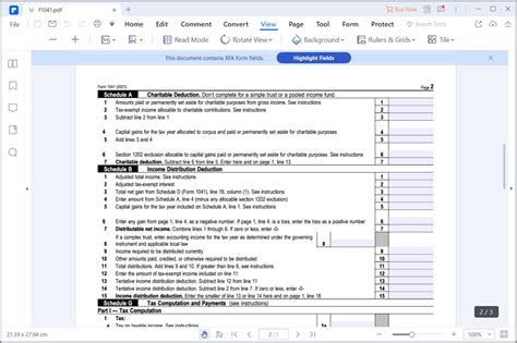 Guide For How To Fill In IRS Form 1041