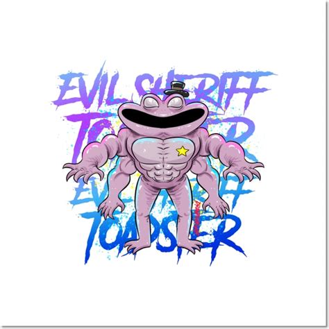 Garten Of Ban Ban Evil Sheriff Toadster Garten Of Banban Rainbow