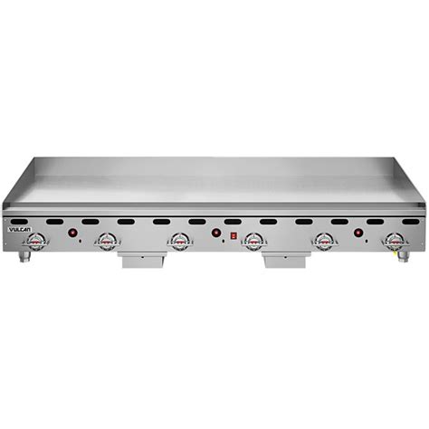 Vulcan 972rx 24c 72 Liquid Propane Chrome Top Commercial Griddle With Snap Action Thermostatic