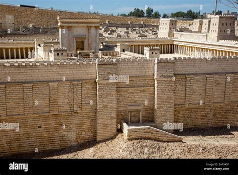 Israel Jerusalén El Museo De Israel El Modelo De Jerusalén En El Fin