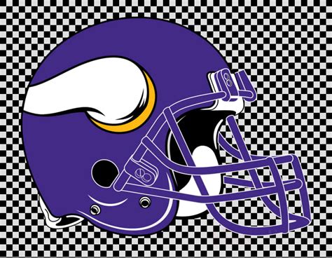 Viking Football Helmet Logo