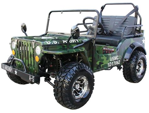 125cc Jeep Mini ELITE Edition w/ 3-Speed w/Reverse - Affordableatv.com