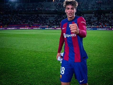 Quién es Marc Guiu el debutante goleador de 17 años del Barcelona