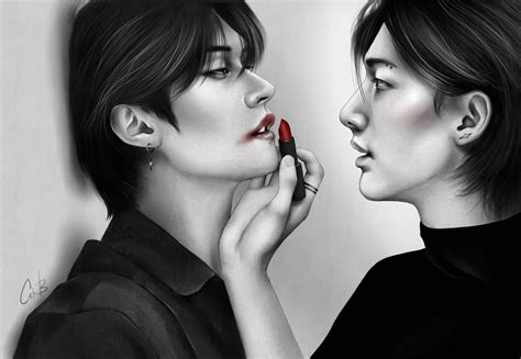 Pin by Chloé Brnard on Skz art Cute gay couples Cute gay Art for kids