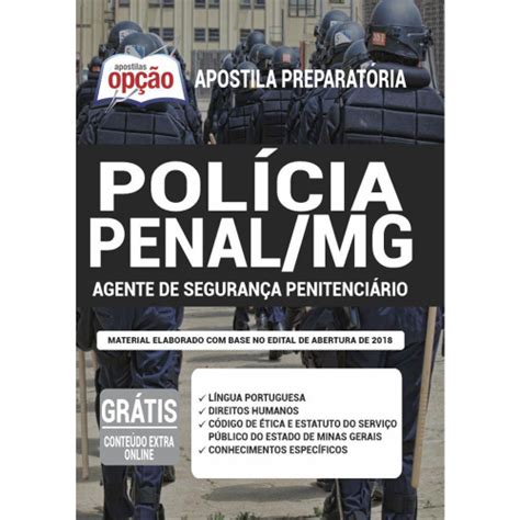 Apostila Polícia Penal Mg Agente Segurança Penitenciário Submarino