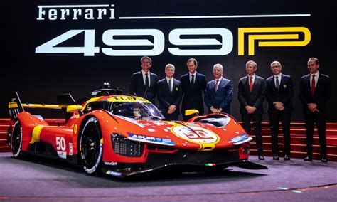 Ferrari Reveals P For Prototype Racing Return Sportscar