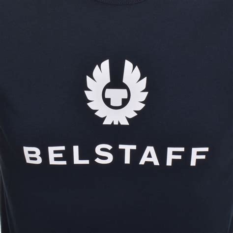 Belstaff Featherweight Signature T Shirt Navy | Mainline Menswear