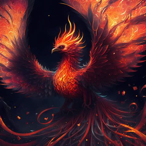 Flaming Phoenix by PM-Artistic on DeviantArt