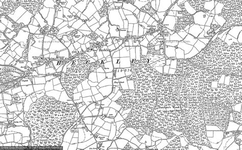 Old Maps Of Beckley Sussex Francis Frith