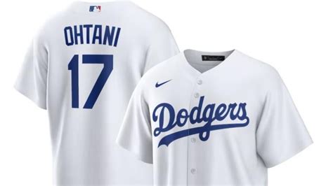 Pre Order The Official Shohei Ohtani No Los Angeles Dodgers Jersey