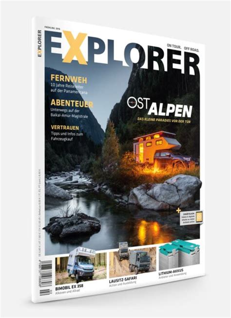 Explorer Magazin Online Shop F R Allrad Globetrotter