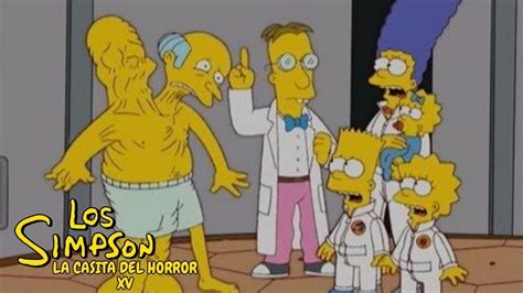 La Casita Del Horror Xv Los Simpson Youtube