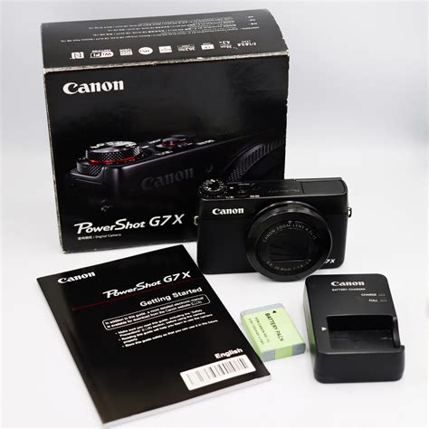 Canon PowerShot G7X G7 X Digital Wi-Fi NFC Vlogging Camera, 24-100mm F1 ...