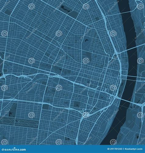 Missouri Detailed Editable Political Map Cartoon Vector