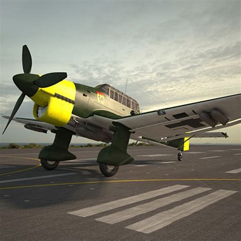 Junkers Ju 87 Stuka 3D Model $139 - .obj .fbx .3ds .max - Free3D