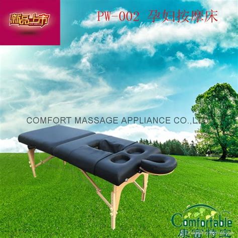 Pw 002 Portable Pregnant Massage Table Comfortable China Manufacturer Massage Table And Bed