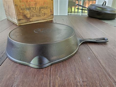 Rare Erie 8 Spider Cast Iron Skillet Restored Etsy