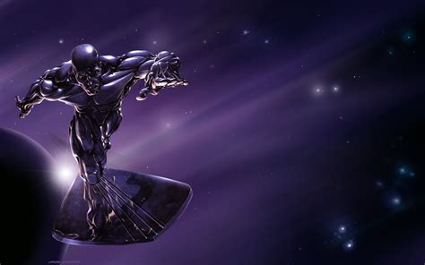 Silver Surfer Hd Wallpaper Cosmic Comic Adventure