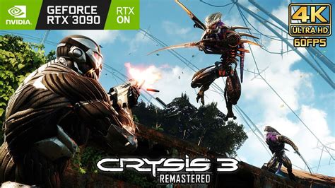 Crysis Remastered Rtx Max Settings K Gameplay Ray Tracing