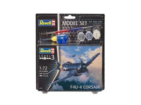 Revell 172 F4u 4 Corsair Model Set Plasticmodels
