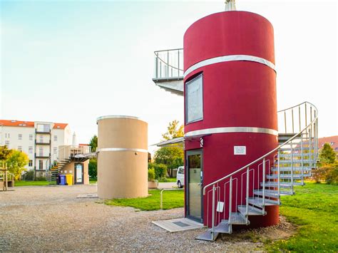 I spent 2 nights in a 2-story, 100-square-foot tiny home in Germany. It