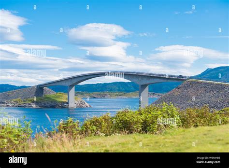 Norway Atlantic Ocean Road Or The Atlantic Road Atlanterhavsveien