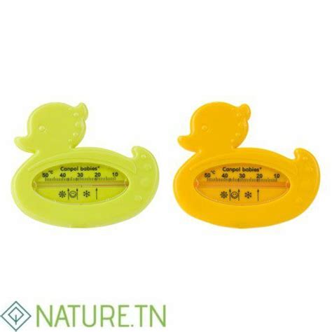 CANPOL BABIES THERMOMETRE DE BAIN CANARD Nature Tn