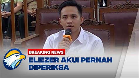 BREAKING NEWS Eliezer Benarkan Peristiwa Di Provos YouTube