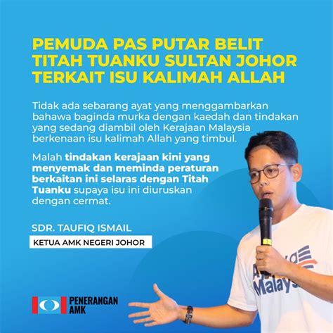 Penerangan Amk Malaysia On Twitter Pemuda Pas Putar Belit Titah