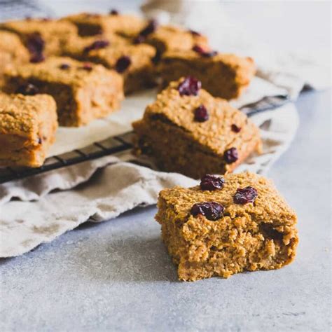 Sweet Potato Bars Healthy Sweet Potato Oat Snack Bars