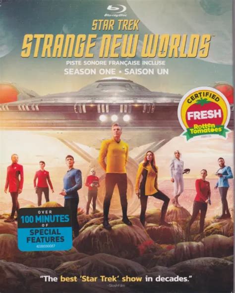 STAR TREK STRANGE NEW WORLDS SEASON ONE BLURAY SET With Anson Mount