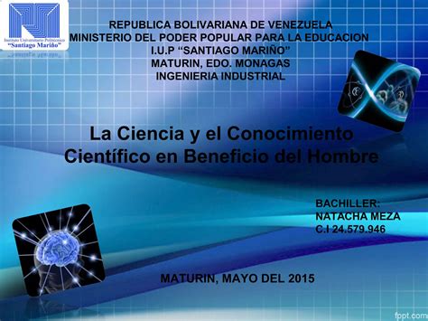 Ciencia Y Conocimiento Cientifico Ppt