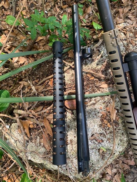 Custom Heat Shield Tacstar Sidesaddle Mossberg 590 12 Ga Shotgun