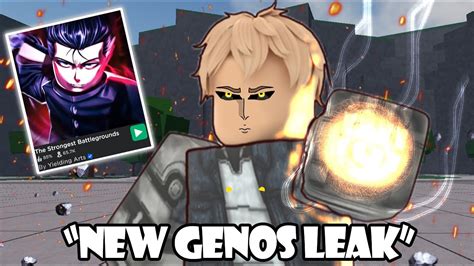 NEW FREE Metal Bat Genos Ultimate Leak Roblox The Strongest